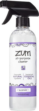 Zum By Indigo Wild All-Purpose Cleaner - Natural Multipurpose Cleaner Made With Essential Oils, Baking Soda & More - Lavender, 16 Fl Oz