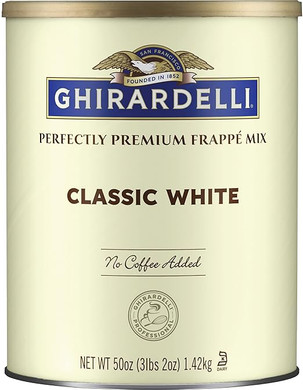 Ghirardelli Beverage Mix, Classic White 50 Ounce