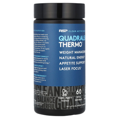 RSP Nutrition, QuadraLean Thermo®, 180 Capsules