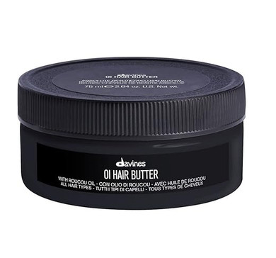 Davines OI Hair Butter, Deeply Nourishing Antioxidant Mask for All Hair Types - Hydrating Treatment Controls Frizz & Adds Instant Shine with Roucou Oil - Restores Softness & Body