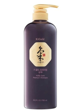 Daeng Gi Meo Ri - Ki Gold Premium Shampoo , Promotes Elastic Hair, Prevents Hair Loss, Eliminates Dandruff, 780ml