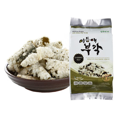 Seaweed Sweet Rice Crisps Kelp Flavor Crunch Bites Korean Snack 1.06 Ounce (Pack of 8) Non-GMO Gluten Free 0g Sugar