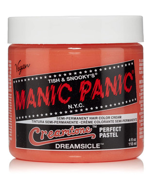 Manic Panic Dreamsicle Hair Dye  Creamtone Perfect Pastel - Semi-Permanent Hair Color - Creamy, Pastel Orange Dye With Warm Undertones - Vegan, Ppd & Ammonia-Free - For Coloring Hair On Women & Mendreamsicle