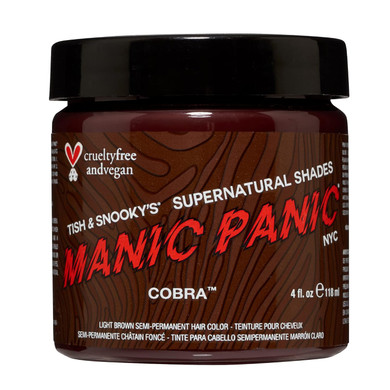 Manic Panic Supernatural Hair Dye Cobra Light Browncobra