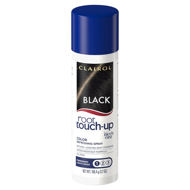 Clairol Root Touch-Up By Nice'N Easy Temporary Hair Coloring Spray, Black Hair Color, Pack Of 1Black