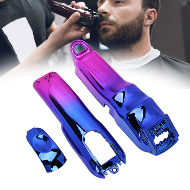 Hair Clipper Housing Cover, Hair Clipper Replacement Cover, Electric Hair Cutter Trimmer Cover Shell For Wahl 8418/8591 (Colorful)Colorful