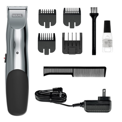 Wahl Clipper Rechargeable Beard And Facial Hair Trimmer For Men With Self-Sharpening Blades, Travel Lock, And Different Lengths For Facial Hair  Model 9916-817V