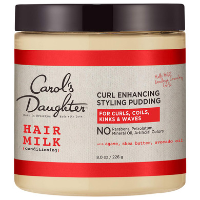 Carolã¢ÂS Daughter Hair Milk Styling Pudding For Curls, Coils And Waves, With Agave And Avocado Oil, Paraben Free Defining Curl Cream, 8 Oz