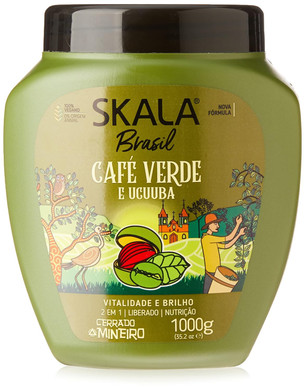 Skala Cafe Verde Hair Cream/Crema De Peinar