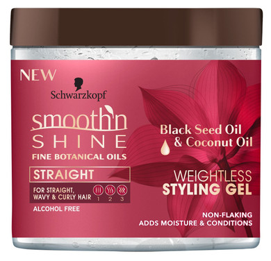 Smooth N Shine Straight Gel Weightless 16 Ounce Jar (473Ml)
