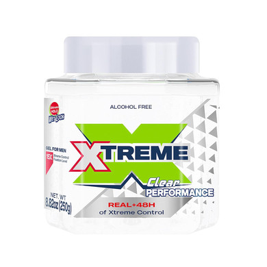Xtreme Performance Clear Styling Hair Gel With Aloe Vera, 8.82 Oz Jar (Pack Of 12)