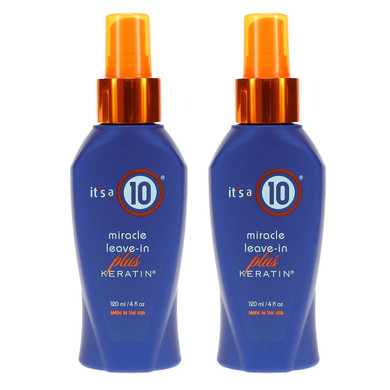 It'S A 10 Haircare Miracle Leave-In Conditioner Spray W/Keratin - 4 Oz. - 2Ct