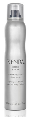 Kenra Shine Spray | Instant Weightless Shine Hairspray | Tames Frizz & Flyaways | Enhances Color Vibrancy | Lightweight, No Hold | All Hair Types | 5.5 Oz
