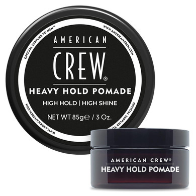 American Crew Men'S Hair Pomade (Old Version), Like Hair Gel With Heavy Hold With High Shine, 3 Oz (Pack Of 1)