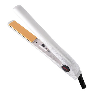 Chi Original Ceramic Hair Straightener Flat Iron | 1 Inch Ceramic Floating Plates | Quick Heat Up | Analog On/Off Switch | Silver Sparksilver Spark