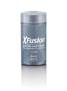 Xfusion Keratin Hair Fibers - Black (3G Travel Size)