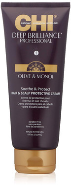 Chi Deep Brilliance Scalp Protecting Cream, 6 Fl Oz