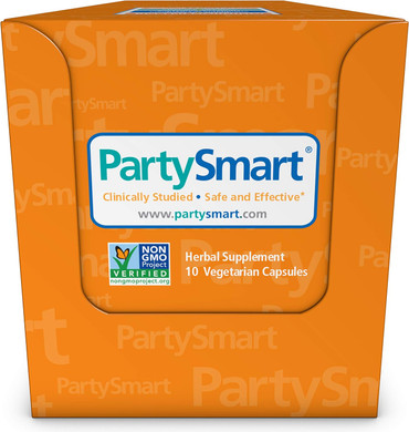 Himalaya Partysmart, One Capsule For A Better Morning, Plant-Based, Liver Support, Better Morning After Drinking, Alcohol Breakdown, Clinically Studied, Non-Gmo Project Verified, 10 Capsules10 Count (Pack Of 1)
