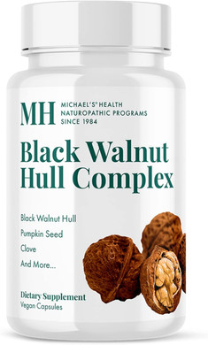 Michael'S Health Naturopathic Programs Black Walnut Hull Complex - 60 Vegan Capsules - Intestinal & Immune Health - 15 Servings