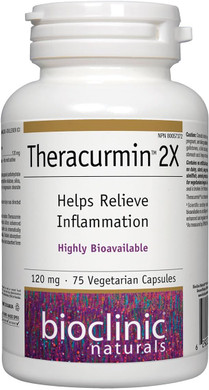 Bioclinic Naturals - Theracurmin 2X 120Mg 75 V-Caps