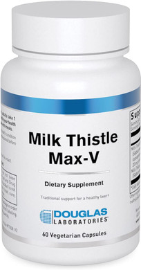 Douglas Laboratories Milk Thistle Max-V | Standardized Herbal Extract For Liver Support | 60 Capsules