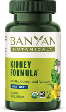 Banyan Botanicals Kidney Formula  Organic Kidney Supplement With Gokshura  Rejuvenating Herbal Blend To Support Kidneys And Urinary Tract Balance*  90 Tablets  Non-Gmo Sustainably Sourced Vegan