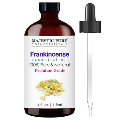Majestic Pure Frankincense Essential Oil, Premium Grade, Pure And Natural Premium Quality Oil, 4 Fl Oz