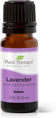 Plant Therapy Lavender Essential Oil 100% Pure, Undiluted, Therapeutic Grade, Aromatherapy Diffuser For Relaxation And Body Care, Healthy Skin And Hair, 10 Ml (1/3 Oz)0.34 Fl Oz (Pack Of 1)
