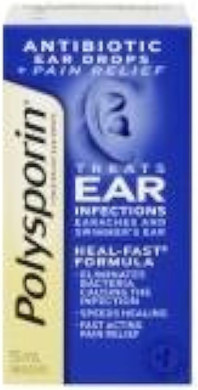 Biosense Clinic Polysporin Plus Pain Ear Drops 15Ml