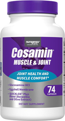 Cosaminã¢Â® Muscle & Joint, Works To Decrease Cartilage Breakdown, Protects Joints, And Reduces Muscle Soreness, 74 Capsules