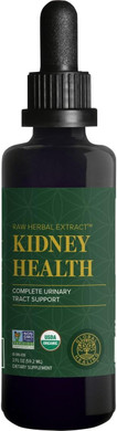 Global Healing Usda Organic Kidney Health With Cranberry & Hydrangea - Kidney Cleanse Liquid Supplement & Stones Dissolver For Urinary Health - Detox & Repair Formula For Bladder Control - 2 Fl Oz