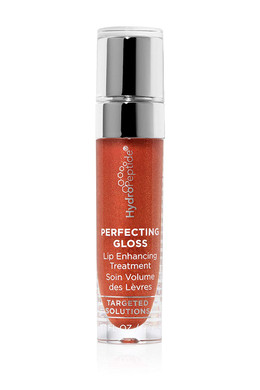 Hydropeptide Perfecting Gloss Lip Enhancing Treatment, Long-Lasting Volume And Hydration, Santorini Red, 0.17 Ouncesantorini Red