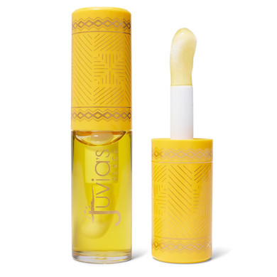 Juvia'S Place Magic Lip Oil - Hydrating Plumper All Day Light Non Sticky Lipgloss Makeup - Enhance Beauty W/Glossy Dewy Shine Glow & Moisture For Dry Chap Lips - Vitamin E Fruit Extract - Mangomango