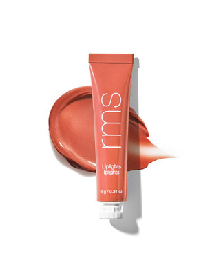 Rms Beauty Liplights Cream Lip Gloss - Lip Plumper, Lip Balm & Lip Gloss With Jojoba Oil, Hydrating Lip Tint & Lip Plumper Gloss, Tinted Lip Glossbisou