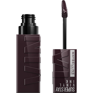 Maybelline Super Stay Vinyl Ink Longwear No-Budge Liquid Lipcolor Makeup, Highly Pigmented Color And Instant Shine, Charged, Brown Lipstick, 0.14 Fl Oz, 1 Count140 Charged0.14 Fl Oz (Pack Of 1)
