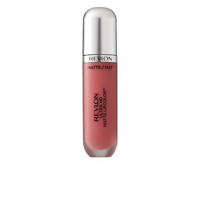 Revlon Ultra Hd Matte Lipcolor, Velvety Lightweight Matte Liquid Lipstick In Nude / Brown, Kisses (655), 0.2 Ozkisses (655)