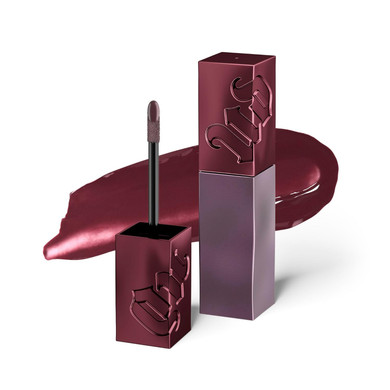 Urban Decay Vice Lip Bond - Glossy Full Coverage Liquid Lipstick - Long-Lasting One Swipe Color - Smudge-Proof - Transfer-Proof - Water-Resistant - High Shine Finishgive 'Em Backtalk (Deep Nude Mauve)