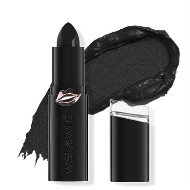 Wet N Wild Halloween Fantasy Makers Mega Last Lip Color Matte - Eerie Onyxeerie Onyx