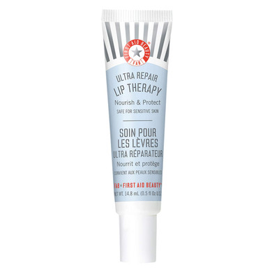 First Aid Beauty Ultra Repair Lip Therapy  Semi-Matte Lip Moisturizer For Dry, Chapped Lips  .5 Oz