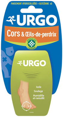 Urgo Traitement Cors Et Oeils-De-Perdrix 5 Pansements Gel