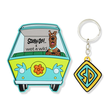 Wet N Wild Scooby Doo Collection Scooby Dooby Doooo! Hand Mirror And Keychain Set