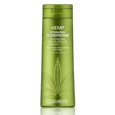 Giovanni Hemp Hydrating Conditioner - Hemp Conditioner For Dry Hair, Hemp Seed Oil, Aloe Vera, & Frankincense, Helps Stimulate Moisturize & Revitalize Damaged Hair, No Parabens, Sulfate Free - 13.5 Oz