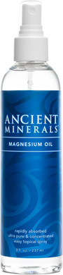 Ancient Minerals Magnesium Oil Ultra With Optimsm, Refill 33.8 Oz. - Pure Genuine Zechstein Magnesium Chloride Supplement With Msm - Best Topical Skin Application For Dermal Absorption