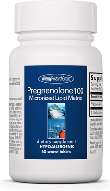 Allergy Research Group Pregnenolone 100Mg,Tabs 60