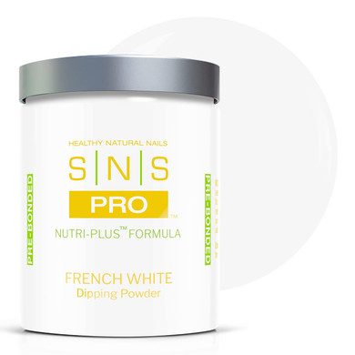 Sns Nail Dip Powder, French White (Natural/Nudes, White, Sheer) - Long-Lasting Acrylic Nail Color & Polish Lasts Up To 14 Days - Low-Odor & No Uv Lamp Needed - 16 Ozfrench White Dip Powder