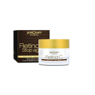 POSTQUAM Professional Anti-Wrinkle Cream With Retinol C 50ml -Normal And Mixed Skin - Moisturize and Hydrate Your Skin - Restore Vitality and Elasticity - Helps The Smoothness Of The Skin