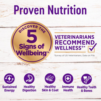 Wellness Complete Health Natural Grain Free Dry Puppy Food, Chicken & Salmon, 4-Pound Bag4 Pound (Pack Of 1)
