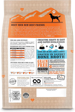 I And Love And You "I And Love And You" Baked & Saucy Grain Free Kibble Dry Dog Food With Gravy Coating (Variety Of Flavors)
