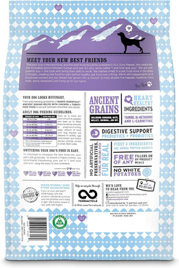 I And Love And You Naked Essentials Dry Dog Food - Ancient Grains Kibble, Chicken + Turkey, 4-Pound Bag (Trial Size)4.00 Pound (Pack Of 1)