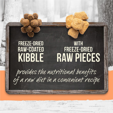 Merrick Backcountry Raw Infused Dry Dog Food Pacific Catch Recipe With Healthy Grains, Freeze Dried Dog Food - 4 Lb. Bag